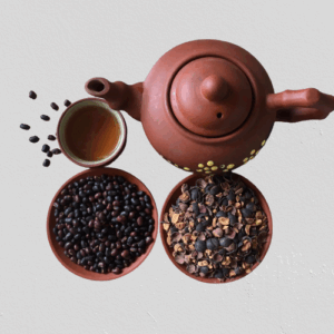 COMBO ẤM (trà hạt sen 350g, trà đậu rang 500g)-850G – gói